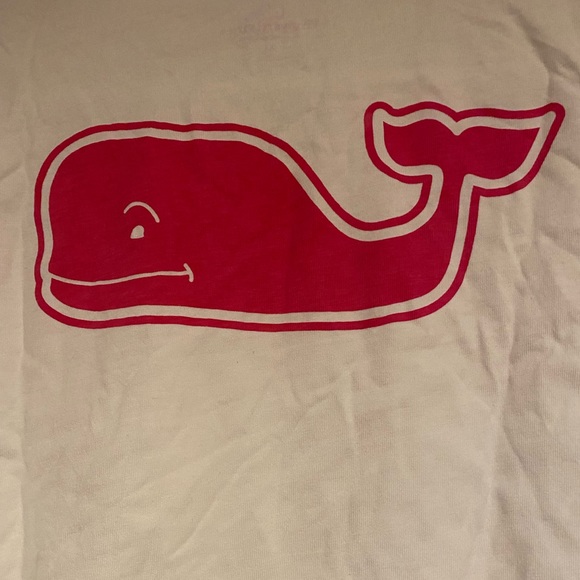 Vineyard Vines white and pink long sleeve - Picture 4 of 4